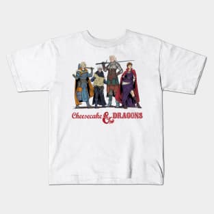 Cheesecake & Dragons Kids T-Shirt